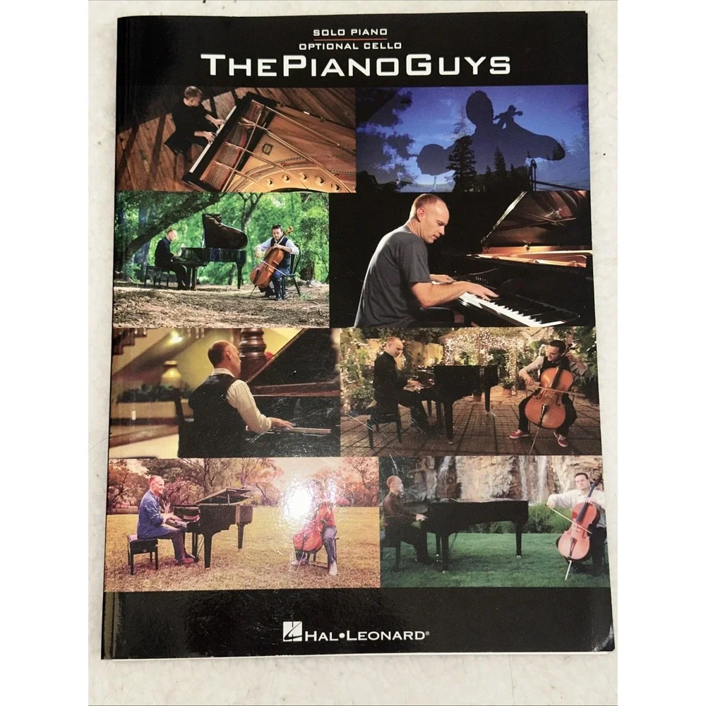The Piano Guys Solo Piano Optional Cello Sheet Music Songbook Hal Leonard B16